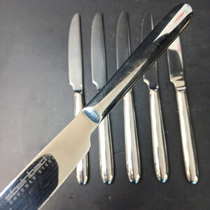 6pcs Steinbach Chromed Steel Dinner Knives 9 Inch CN